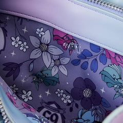 Loungefly Disney Sleeping Beauty 65th Anniversary Ombre Crossbody Bag