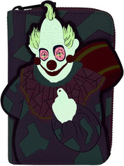 LOUNGEFLY Killer Klowns Jumbo Cosplay Zip Around Wallet