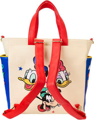 LOUNGEFLY Disney Mickey and Friends Convertible Backpack & Tote Bag