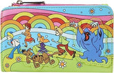 LOUNGEFLY Scooby Doo Psychedelic Monster Chase Glow in the Dark Flap Wallet