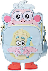 LOUNGEFLY Dora the Explorer Boots Crossbuddies Crossbody Bag with Coin Bag
