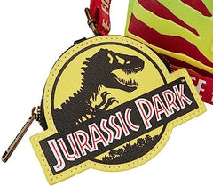 LOUNGEFLY Jurassic Park 30th Anniversary Life Finds a Way Crossbody Purse