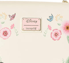 LOUNGEFLY Disney Bambi Springtime Gingham Crossbody Bag