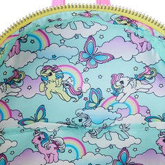 LOUNGEFLY MLP Color Block Mini Backpack
