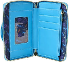 LOUNGEFLY Hocus Pocus Poster Glow Zip Around Wallet