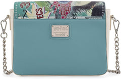 LOUNGEFLY Harry Potter Luna Lovegood Quibbler Crossbody Purse