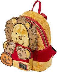 LOUNGEFLY Winnie the Pooh Halloween Costume Plush Cosplay Mini Backpack
