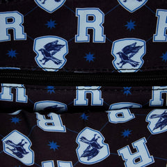 LOUNGEFLY Harry Potter Ravenclaw Patch Varsity Plaid Crossbody Bag