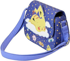 LOUNGEFLY Pokémon Sleeping Pikachu and Friends Crossbody Purse