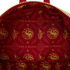 Loungefly House of the Dragon All Over Print House Mini Backpack