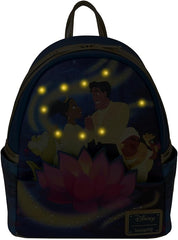 LOUNGEFLY Disney Princess and The Frog 15th Anniversary Mini Backpack
