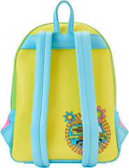 LOUNGEFLY Scooby Doo Psychedelic Monster Chase Double Strap Shoulder Bag