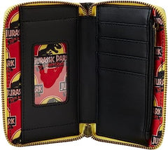 LOUNGEFLY 30th Anniversary Dino Moon Glow Zip Around Wallet