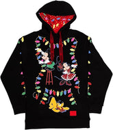 LOUNGEFLY Disney Mickey's Light Up Decorations Hooded Sweatshirt