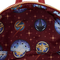 Loungefly Marvel The Marvels Group Captain Marvel, Miss Mini Backpack