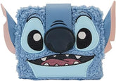 LOUNGEFLY Stitch Plush Sherpa Bifold Wallet