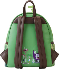 LOUNGEFLY Cartoon Network Foster's Home For Imaginary Friends House Mini Backpack Womens Double Strap Shoulder Bag Purse