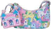 LOUNGEFLY MLP All Over Print Crossbody with Coin Bag