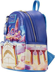 LOUNGEFLY Disney Hercules Mount Olympus Gates Double Strap Shoulder Bag