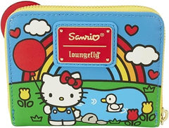 LOUNGEFLY Sanrio Hello Kitty 50th Anniversary Zip Around Wallet