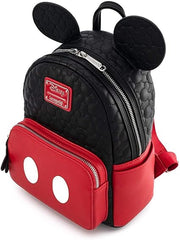 LOUNGEFLY Disney Mickey Mouse Quilted Cosplay Mini Backpack