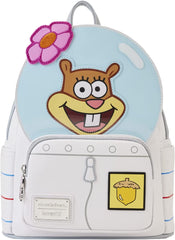 LOUNGEFLY Nickelodeon Spongebob Squarepants Sandy Cheeks Cosplay Mini Backpack