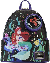 LOUNGEFLY Disney The Little Mermaid 35th Anniversary Life is the Bubbles Mini Backpack