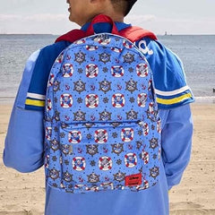 Loungefly Disney Donald Duck 90th Anniversary All-Over Print Backpack