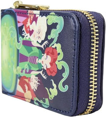 LOUNGEFLY Hocus Pocus Sanderson Sisters Cauldron Accordion Wallet