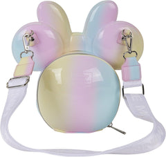 LOUNGEFLY Disney Minnie Mouse Tie Dye Molded Crossbody Bag