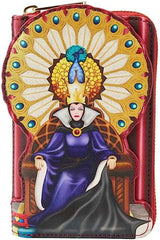 LOUNGEFLY Disney Snow White Evil Queen Throne Wallet