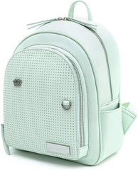 LOUNGEFLY Mint Pin Trader Faux-Leather Mini Backpack