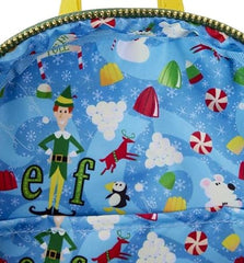 LOUNGEFLY Elf 20th Anniversary Cosplay Lenticular Mini Backpack