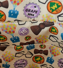 Loungefly Pixar Up 15th Anniversary Balloon House Convertible Backpack