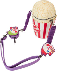 LOUNGEFLY Killer Klowns Popcorn Klowns Crossbody Bag