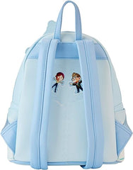 LOUNGEFLY Disney Pixar Up House Holiday Light Up Mini Backpack
