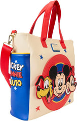 LOUNGEFLY Disney Mickey and Friends Convertible Backpack & Tote Bag