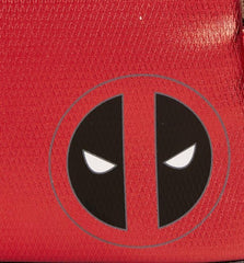 LOUNGEFLY Marvel Metallic Deadpool Cosplay Mini Backpack