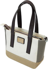 Loungefly Disney Mickey and Friends Faux Leather and Canvas Tote Bag