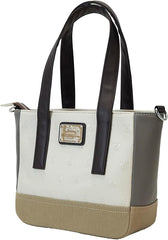 Loungefly Disney Mickey and Friends Faux Leather and Canvas Tote Bag
