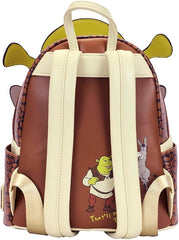 LOUNGEFLY Dream Works Shrek & Donkey Cosplay Mini Backpack
