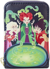 LOUNGEFLY Hocus Pocus Sanderson Sisters Cauldron Accordion Wallet
