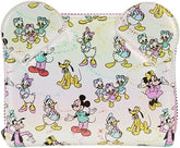 LOUNGEFLY Disney100 Mickey and Friends Classic All Over Print Iridescent Zip Around Wallet