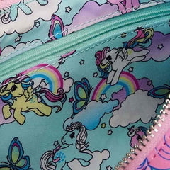 LOUNGEFLY MLP All Over Print Crossbody with Coin Bag