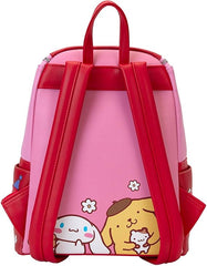 LOUNGEFLY Sanrio Hello Kitty & Friends Color Block Mini Backpack