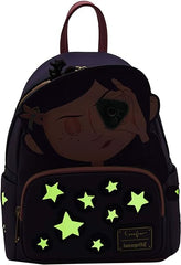 LOUNGEFLY Coraline Stars Double Strap Shoulder Bag