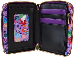 LOUNGEFLY Pixar Inside Out 2 Core Memories Zip Around Wallet