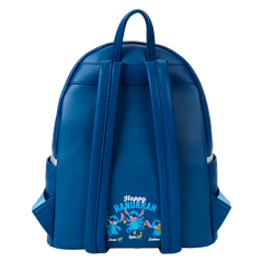 LOUNGEFLY Stitch Hanukkah Menorah Light Up Mini Backpack