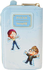 Loungefly Disney Pixar Up House Holiday Zip Around Wallet