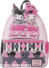 LOUNGEFLY Sanrio My Melody and Kuromi Mini Backpack